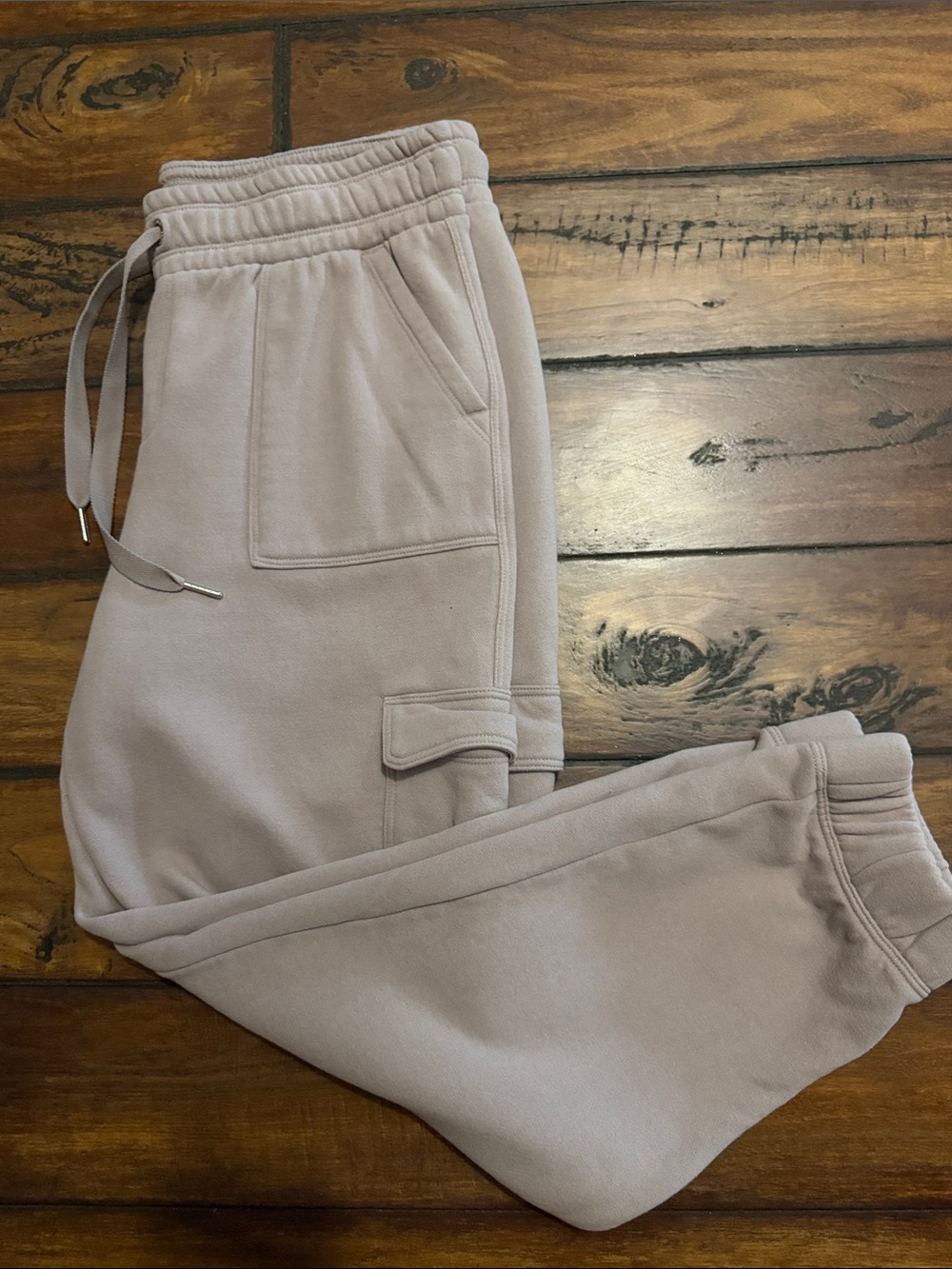 Calvin Klein Like New Light Taupe Cargo Joggers